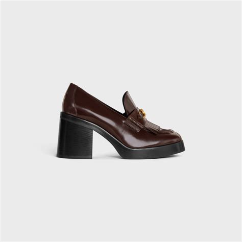 CELINE TESS LOAFER IN POLISHED BULL 